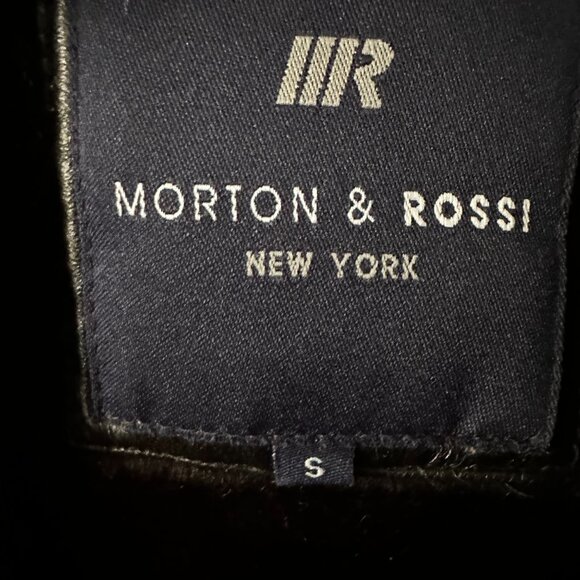 Women's Morton & Rossi black leather jacket (Small) - Picture 3 of 4